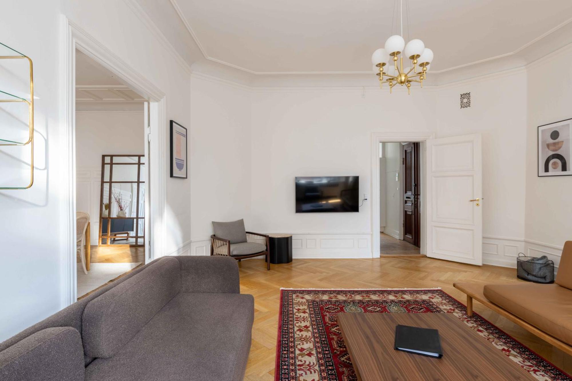 Lovely 3Br Manor Apartment 5 Min From Tivoli Gardens København Eksteriør billede